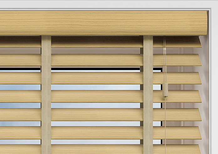 Ecowood Deluxe, Golden Oak Fine Grain - Twist&Fit Venetian Blind - Image 9